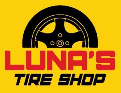 LUNA'S TIRE SHOP Logo